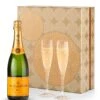 Veuve Clicquot Champagne And Flutes