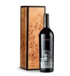 Silver Oak Napa Valley Cabernet In Burlwood Box