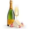 Veuve Clicquot With Birthday Cake LINDOR Truffles Cake Box