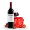 Classic LINDOR Truffle Box With DeepRoot Cabernet Sauvignon